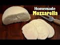 How To Make Mozzarella Cheese at Home - Simple Homemade Mozzarella Recipe