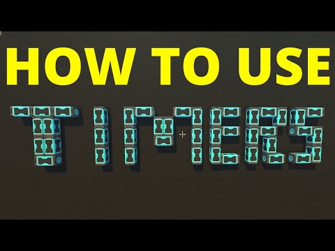 Scrap Mechanic  part  18 HOW TO USE TIMERS