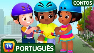 Chika aprende a andar de bicicleta  – Histórias De Ninar – ChuChu TV Brazil