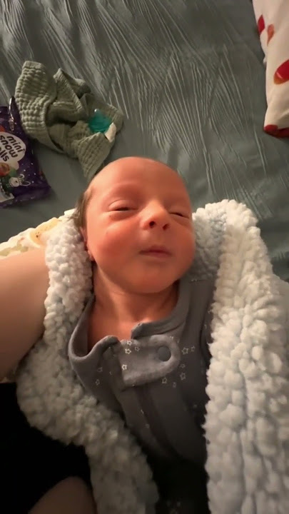 This Baby's First Smile Will Make Your Heart MELT! #shorts #babyboy