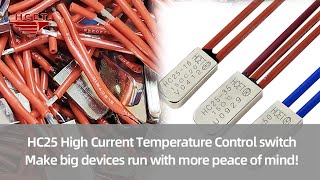 HC25 Bimetallic Thermal Protector: Precision Overheating Defense for Heavy-Duty Industrial Equipment