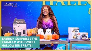 Tamron Surprises the #TamFam With Sweet Halloween Treats!