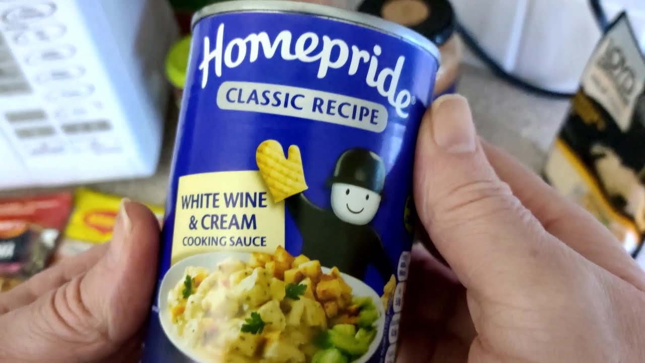 meal 14 Homepride Classic white wine sauce YouTube
