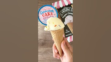 🍨Trader Joe’s: NEW MUST TRY Celebration Cake Gelato ($3.79) #traderjoesfavorites