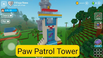 Paw Patrol Noob Tower - Block Craft 3d: Building Simulator Games for Free