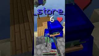 Half a heart bed break  #minecraft #hypixel #bedwars
