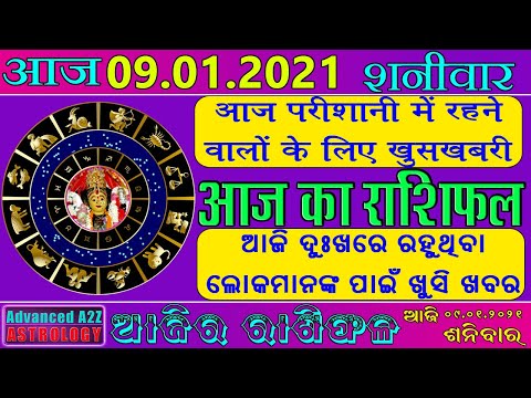 Aaj Ka Rashifal |09 January 2021 |Today Horoscope |Aries to Pisces | Advanced A2Z Solution Pvt .ltd.