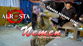 NEMEN - ELLEN VALENTINA | ALROSTA DONGKREK | SEMARAKK KENDANG SETAN!!! | WAHYU PRODUCTION.