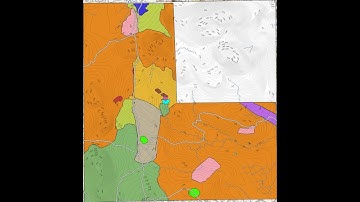 Geological map workflow in Qgis ( Siakago area)
