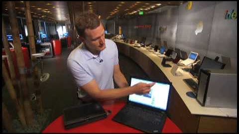 Lenovo touchscreens allow for four-finger input