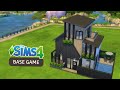 BASE GAME | MODERN HOUSE | NO CC | THE SIMS 4 | SPEEDBUILD