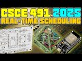 CSCE 491 Spring 2025 Lecture 10: Real-Time Scheduling