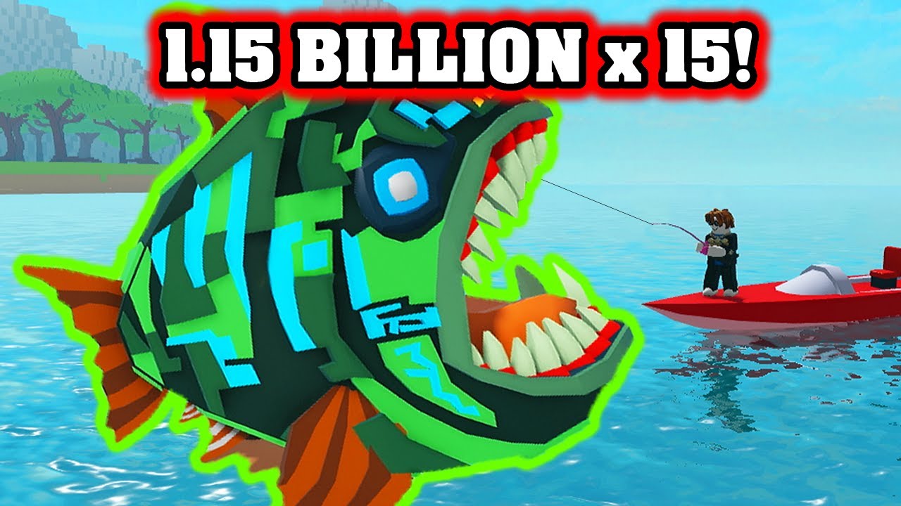 I CAUGHT 15 1.15B FISH FOR THIS QUEST (Go Fishing) | Roblox - YouTube