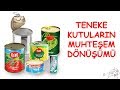 Teneke Kutulardan Farklı Objeler | DIY | Turn Steel Cans into Amazing Things