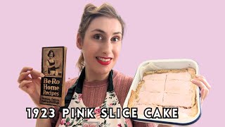 Making 100 Year Old Pink Slice Cake - SUNDERLAND'S Iconic Dessert!