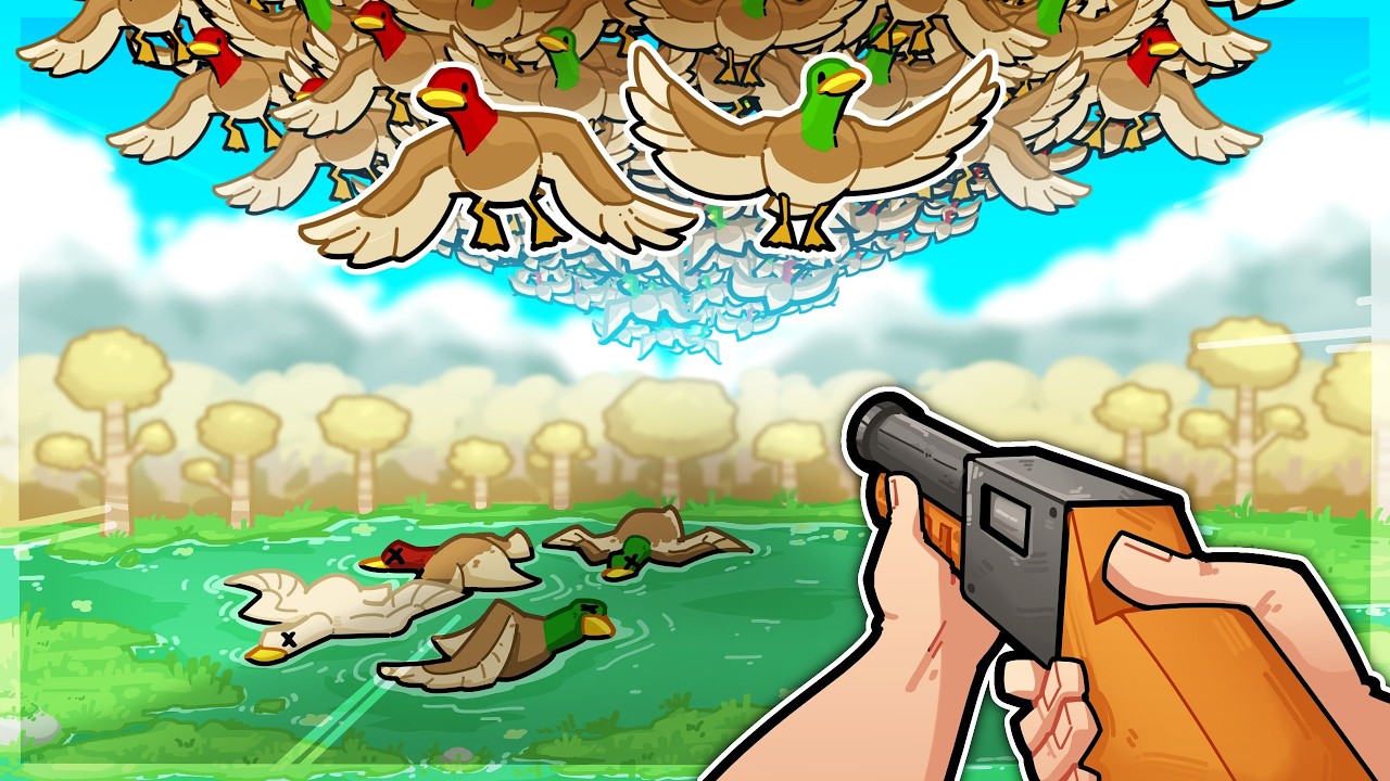 I shot 1 billion ducks