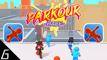 Parkour Race - Gameplay Part 2 - Level 21 - 40 (iOS, Android)