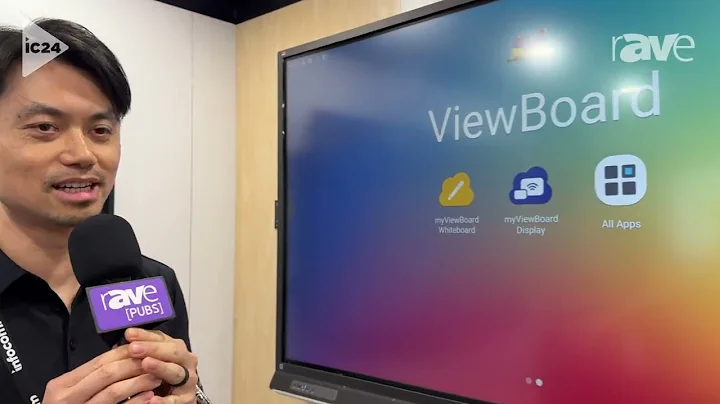 InfoComm 2024: ViewSonic Showcases IFP7552-2ED, an Android EDLA-Certified Interactive Display