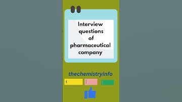 Interview questions of pharmaceutical company |part-12 #thechemistryinfo #carbohydrate #chemistry