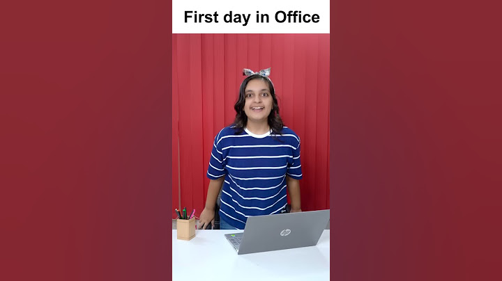 FIRST DAY IN OFFICE 👩 PIHOOZZ