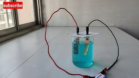 electrolysis of copper sulphate solution using copper electrodes ll electroplating using copper