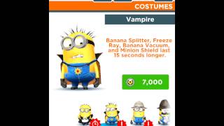 Vampire Costume: Minion Rush Despicable Me screenshot 4