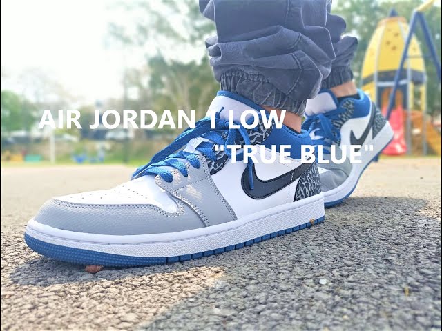 入手困難! AIR JORDAN 1 LOW SE True Blue- ”ツルーブルー” Jordan 1 Low SE True Blue Unboxing And On Feet Review