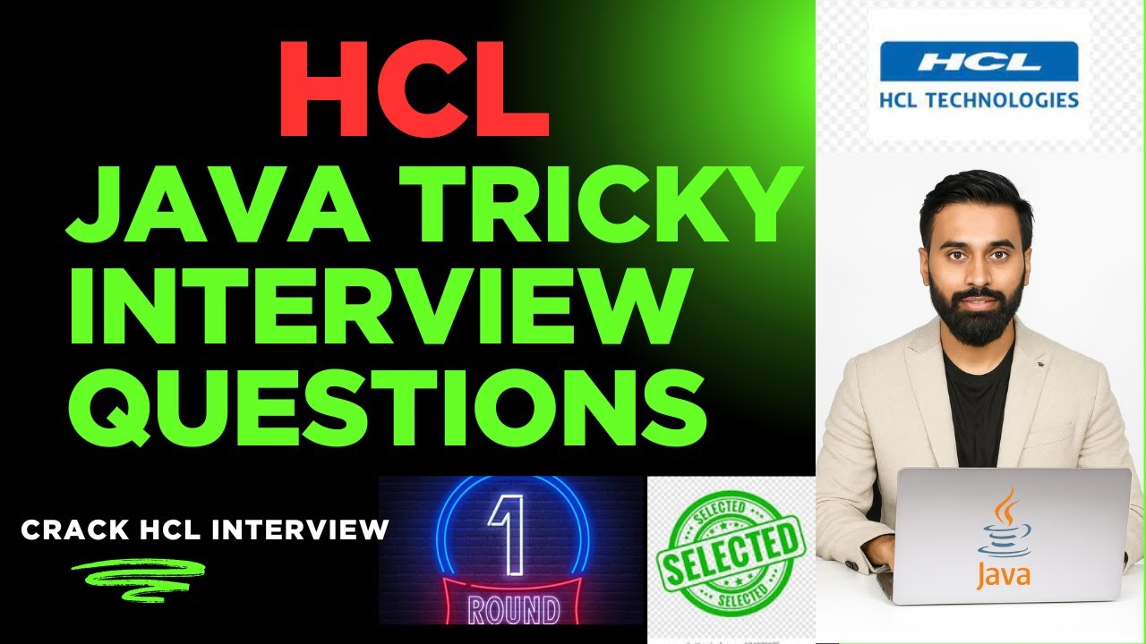 π₯ Crack HCL Java Interview in 2025! | 3+ Yrs Experience | 1st Tech ...