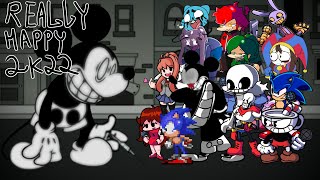 Video thumbnail of "[FNF] Really Happy 2K22 But Every Turn A Different Character Is Used (Betadciu)"