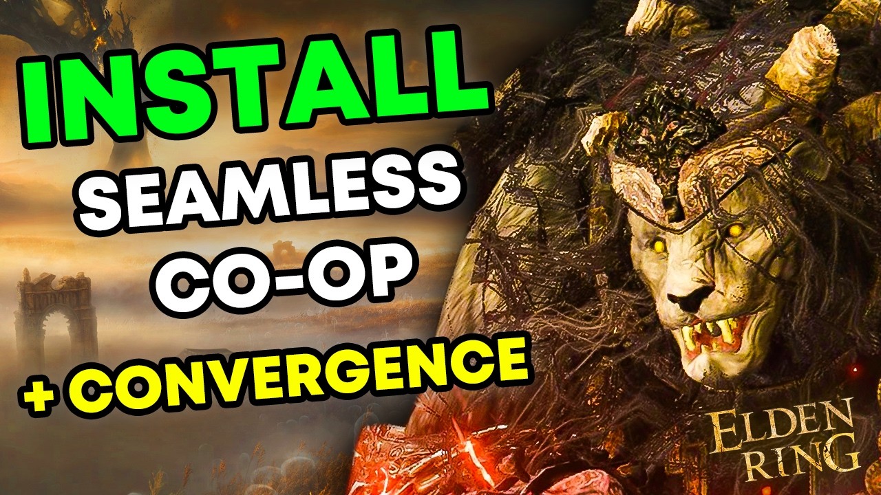 How To EASILY Install Seamless Coop and Convergence Mod Elden Rings ...