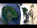 Making a Gothic Victorian Bonnet // DIY Bustle Period Mini Bonnet