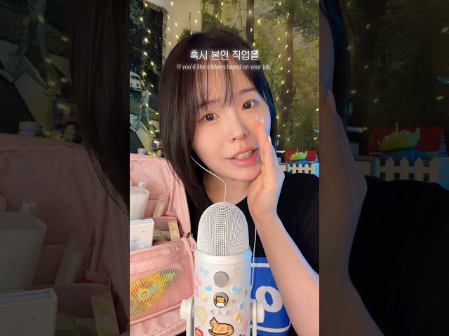 내가 ‘직접‘ 만든 스티커로 다꾸하면서 다꾸템 소개 asmr