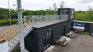 Bishop Auckland FC Fan Zone / Community Hub | Cleveland Containers Case Study