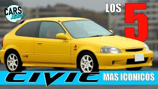 LOS 5 HONDA CIVIC MAS ICONICOS *CarsLatino*