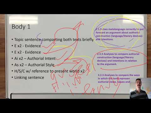 comparative essay structure youtube