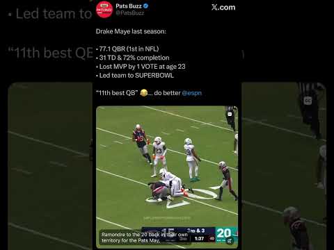 Drake Maye. #football #patriots #nfl #sports video thumbnail