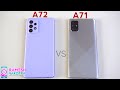 Samsung Galaxy A72 vs Galaxy A71 Speed Test and Camera Comparison