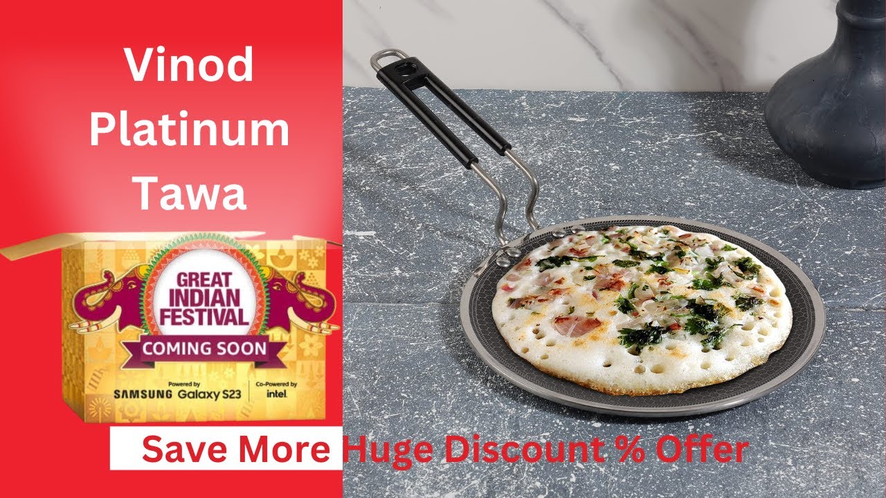 Essential Kitchen Utensils Vinod PlatinumX Triply Dosa Tawa sale 