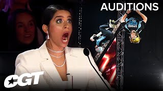 STUNT TEAM XPOGO Have The Judges Jumping Out Of Their Seats | Canada’s Got Talent screenshot 5