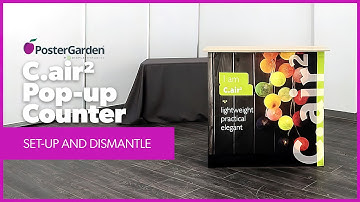 C.Air2 Pop-Up Counter: Set-Up and Dismantle