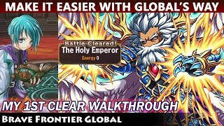 The Holy Emperor  Karna Masta Strategy Zone Trial 1st Clear Walkthrough (Brave Frontier Global)