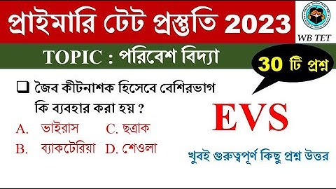 TARGET : Primary TET 2023 | EVS practice set 3 | Math Tricks by Hasnat