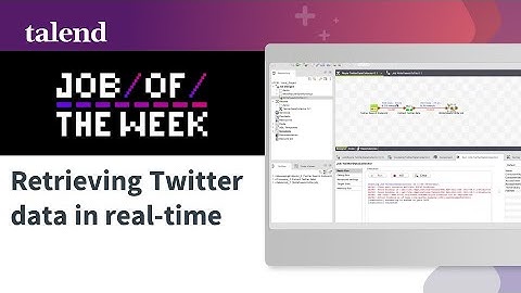 Retrieving Twitter data in real-time
