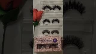 Real Mink Lashes and Faux Mink lashes. contact for m