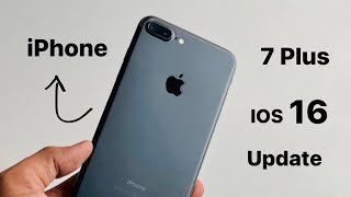 iPhone 7plus ios 16 update || How to update iPhone 7 plus on ios 16 screenshot 1