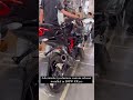 Aftermarket yoshimura custom exhaust installed in BMW RR310 #viral #bmw #rr310