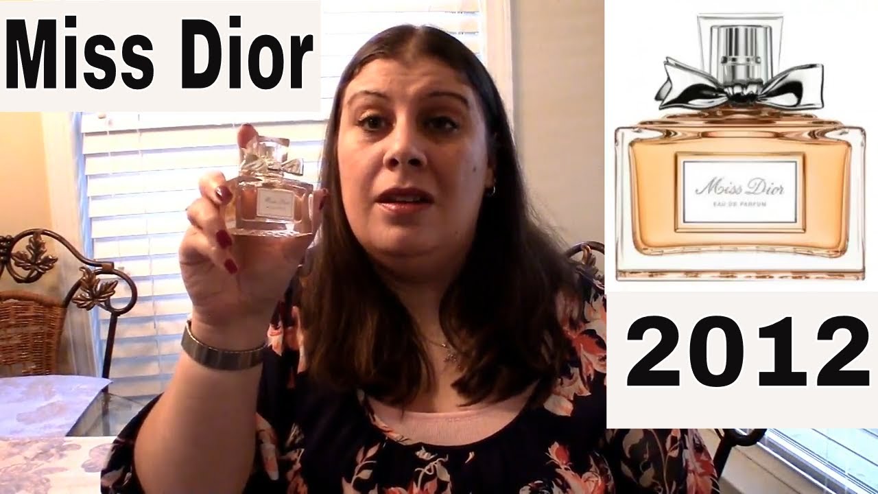 miss dior eau de parfum 2012