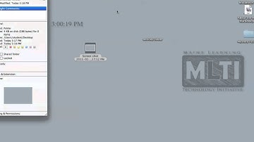 How to make an invisible folder on a mac book