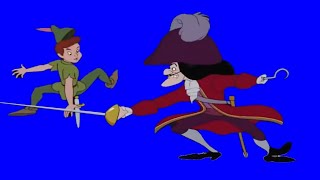 Peter Pan Vs Captain Hook Blue Screen
