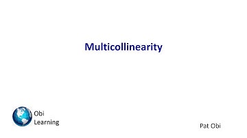 Multicollinearity